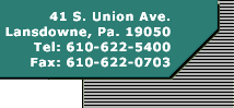 2112 E. York Street, Philadelphia, Pa 19125; Tel: 215-739-1424; Fax:215-739-3575